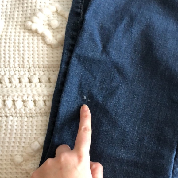 7 FOR ALL MANKIND Paxtyn Mid Rise Skinny Dark Wash Jeans Denim 31 - Picture 4 of 10